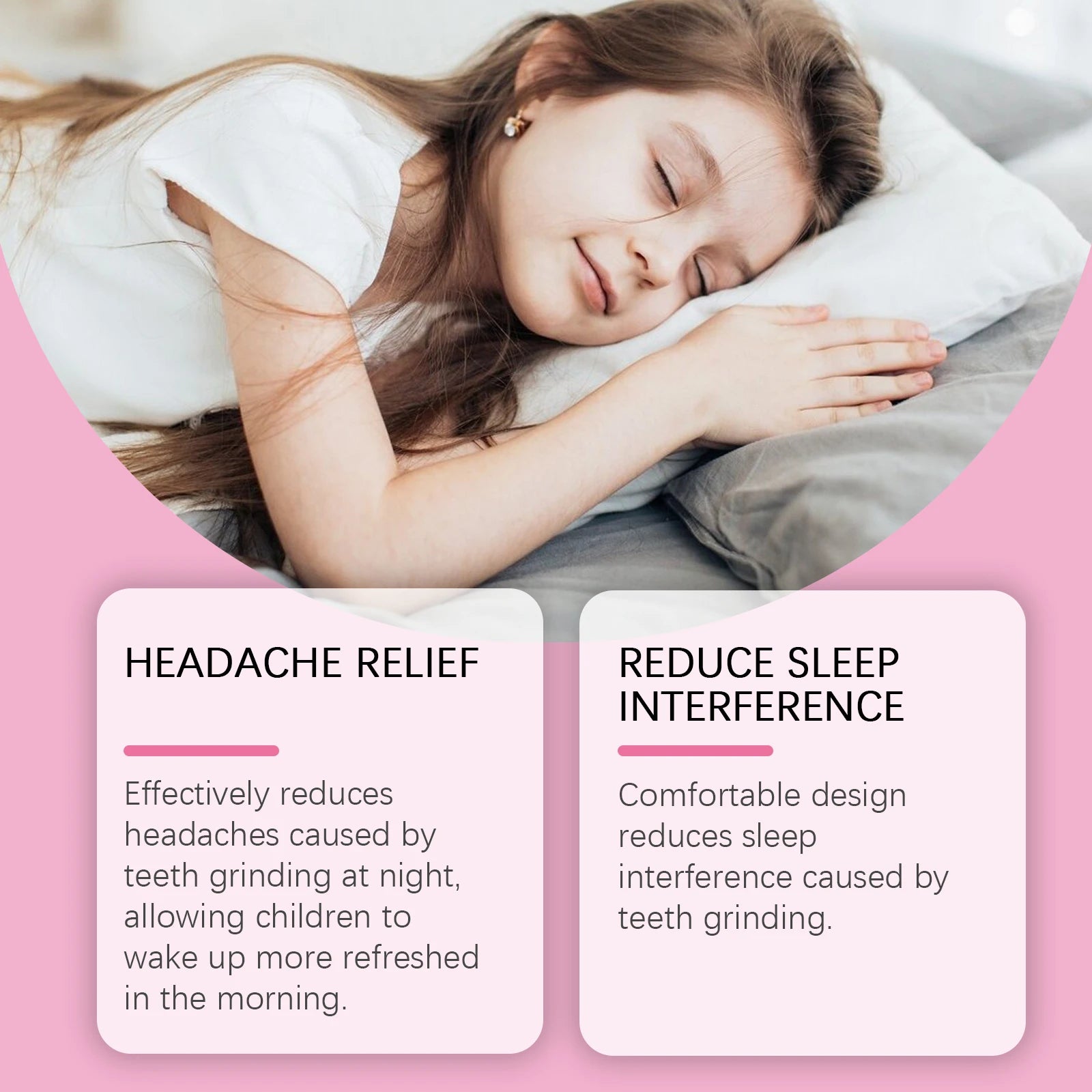 Silicone Mouth Guard: Nighttime Anti-Biting and Anti-Grinding Teeth Protector for Children's Dental Protection
