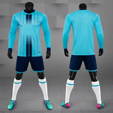 Adult Kid Soccer Jersey Customize Long Sleeved Football Uniform Shirt Futsal Sportswear Training Tracksuit Sports Clothes Outfit