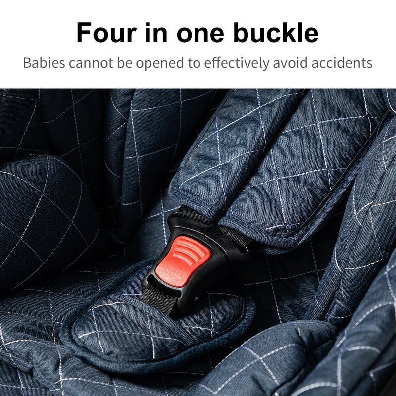 Baby Stroller 3‑in‑1 Travel System Pushchair Lightweight Pram from Birth All‑Terrain Baby Buggy Compact Fold Stroller Summer