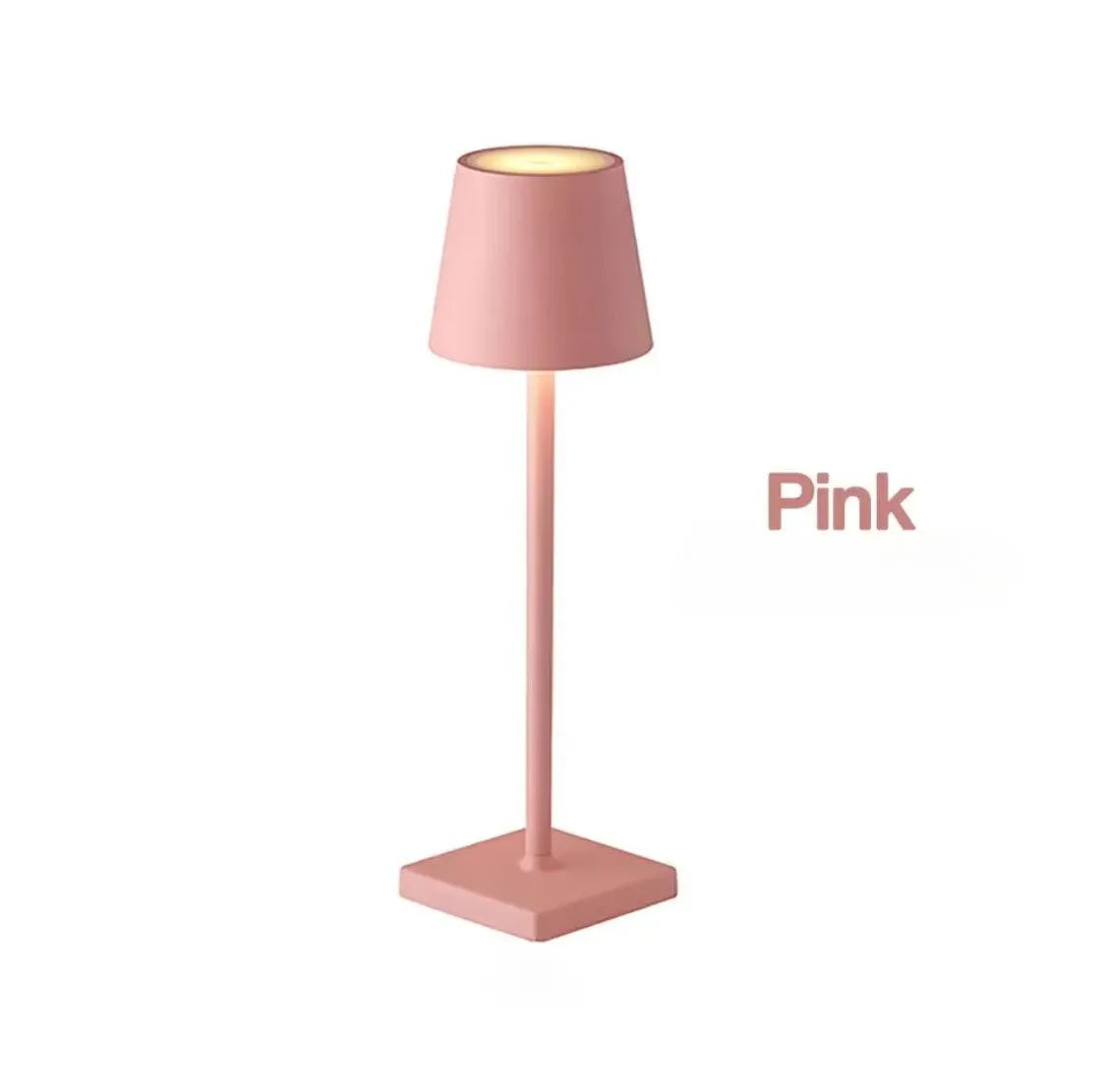 Table Lamp LED Touch Sensor Desktop Night Light Rechargeable Wireless Reading Lamp For Hotel Bar Restaurant Bedroom Decor Light
