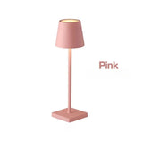 Table Lamp LED Touch Sensor Desktop Night Light Rechargeable Wireless Reading Lamp For Hotel Bar Restaurant Bedroom Decor Light