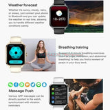 Smart Watch For Android IOS Watches 1.83inch HD Display Bluetooth Call Message Alert Music Sports Mode Smartwatch Men Women Ht30