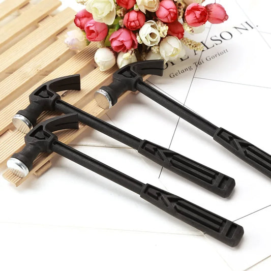 Multifunctional Mini Claw Hammer Woodworking Nail Puller Small Iron Metal Hammer Watch Repair Hand Tool Emergency Safety Escape