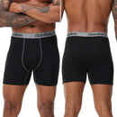 4pcs Set Mid-Long Boxer Shorts Men's Underwear Male Underpants for Men Homme Boxershorts Slips Soft Panties Brand Sexy