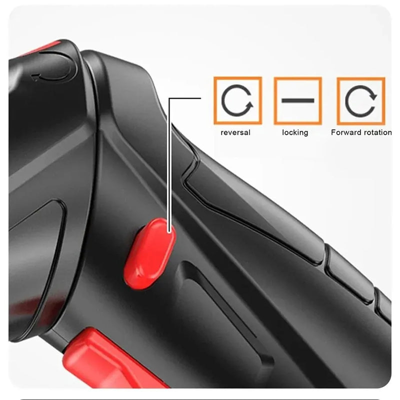 3.6V Screwdriver Kit Rechargeable Lithium Battery Cordless Electric Screwdriver Drill Kit Folding Home Power Tools
