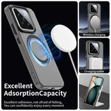 Magnetic Wireless Charging Case For Xiaomi 15 Mi 14 14T Pro Cover Candy Colors Transparent Back Shell Coque