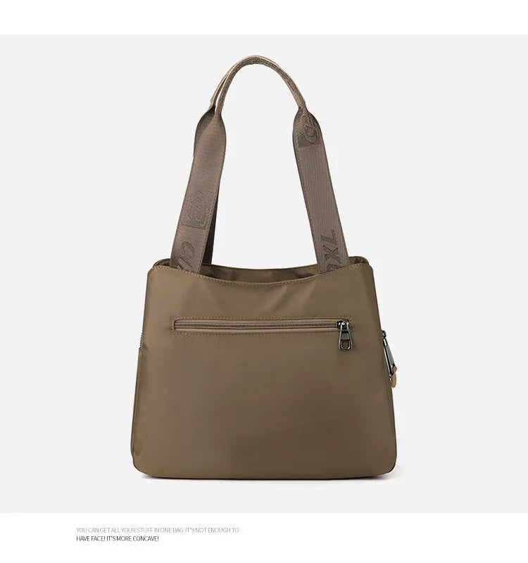 New Women's Bag Luxury Designer Oxford Cloth Handbag Women Shoulder Bag High Quality Fashion Solid Color Female Bags
