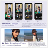 Smartphone OPPO Reno16 5G (Versão UE) 8GB+512GB, Câmera de 50MP, Selfie Ultra-Wide, AI Remix Collage, Bateria de 6000mAh, Carregamento de 80W, Tela de 6,32 polegadas, Garantia Oficial OnePlus