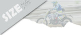 Universal Motorcycle 7/8" 22mm Grips Durable Rubber Handlebar ATV Quad 22mm Left and Right Handlebar Grips Motocross Accessories