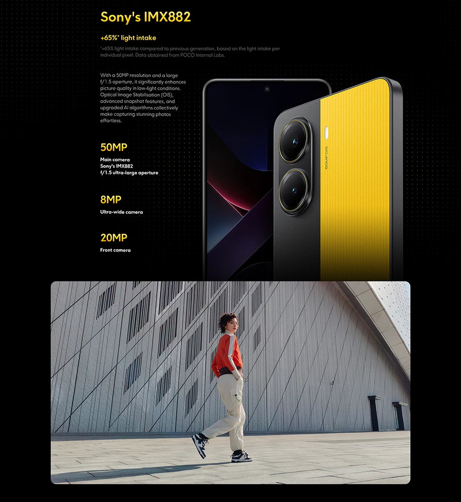 Global Version POCO X7 Pro Smartphone Dimensity 8400-Ultra 90W HyperCharge 6000mAh 6.67" AMOLED display NFC 50MP main camera