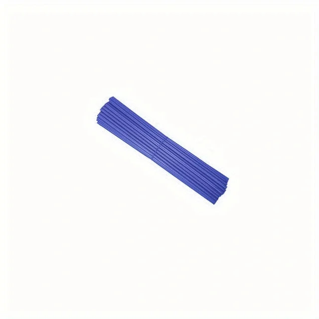 72 protectores de radios para ruedas de motocicleta, cubiertas de piel para llantas, accesorios geniales para motocross, 11 colores 