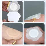 50pcs/Set Replacement Disposable Castor Oil Pack Self-Adhesive Adhesive Navel Stickers Seepage Resistant Belly Button Protectors