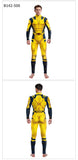 Halloween Adult Show Costume Marvel Costumes Deadpool Wolverine Cosplay Costumes Slim Jumpsuit