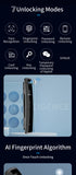 Wishome Biometric Recognition Smart Door Lock remote control Fingerprint Password IC Card APP Wifi Lock Unlock