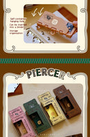 3-Hole 4mm Card Hole Punch Limited Edition Loose Leaf Notebook M5/A7 Portable Binder Punching Machine Office Supplies For 1paper