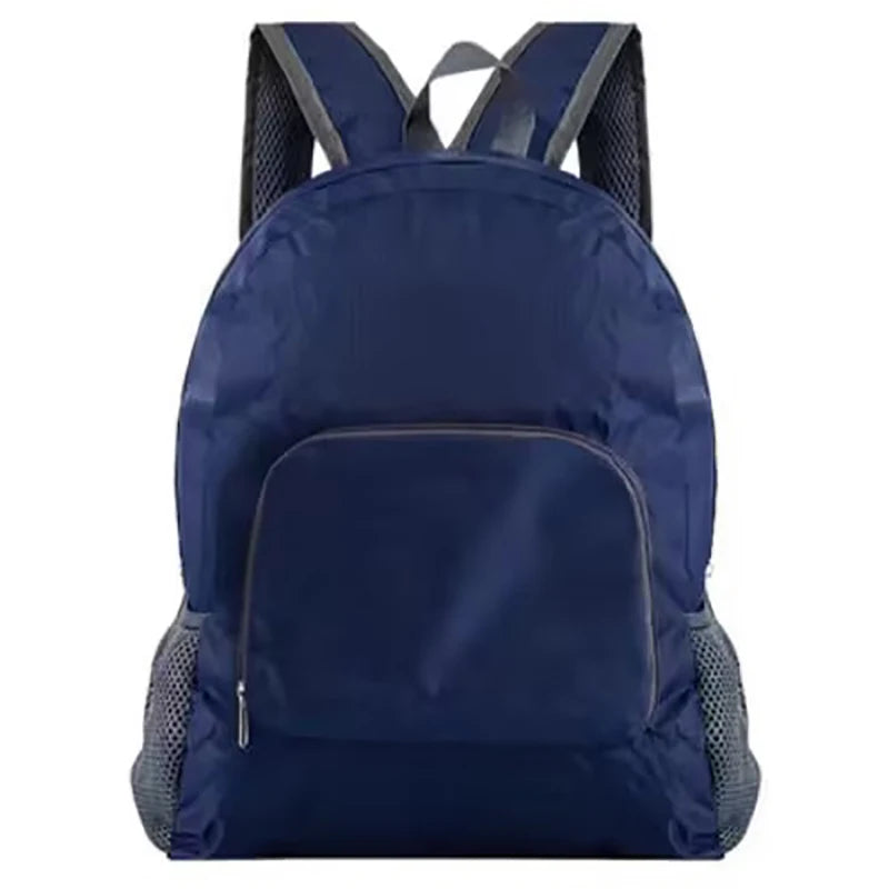 New Foldable Backpack Lightweight Nylon Casual Backpack Outdoor Travel Men Women Daypack Student Schoolbag Simple Knapsack