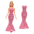 11.5-inch princess doll - 30CM doll skirt dress little girl playhouse toy DIY gift (does not include dolls).