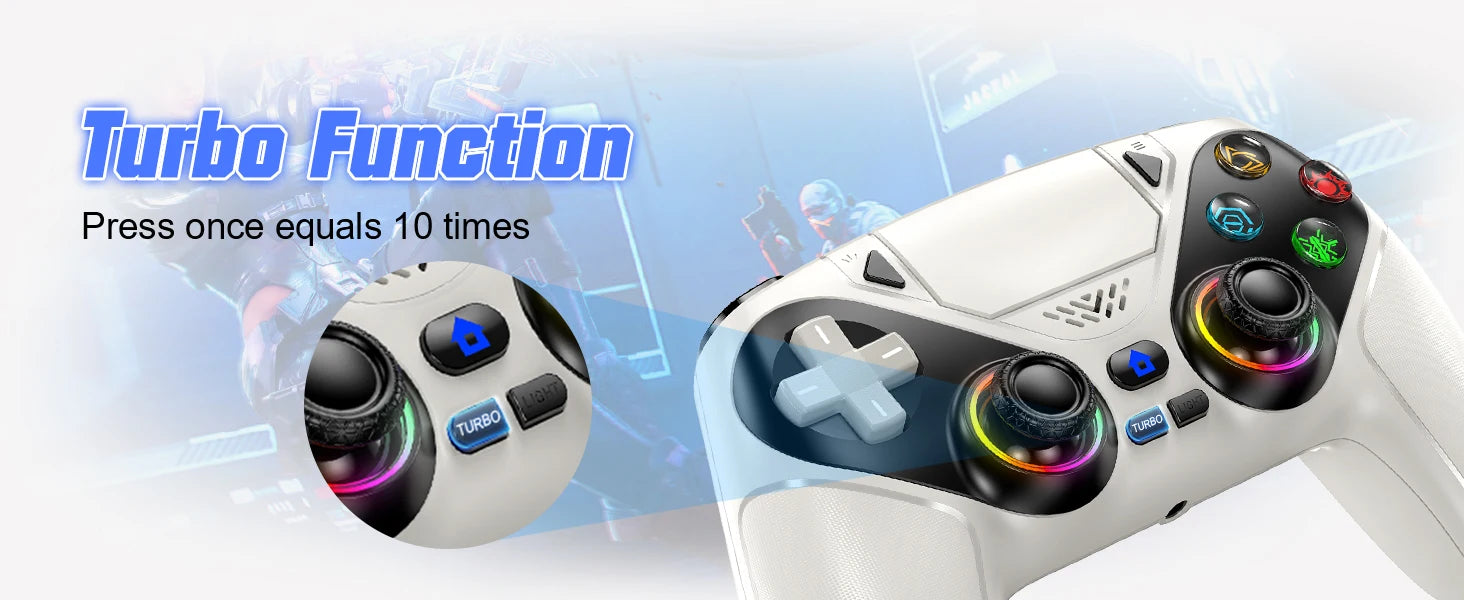 Gamepad For Playstation 5 Wireless Controller PS5 Console Gaming Controller With Turbo Dual Sense Vibrate Programming