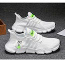 Breathable Mesh Men Shoes Trendy Lightweight Walking Flats Plus Size Male Tennis Sneakers Outdoor Running Fitness Shoes 2024