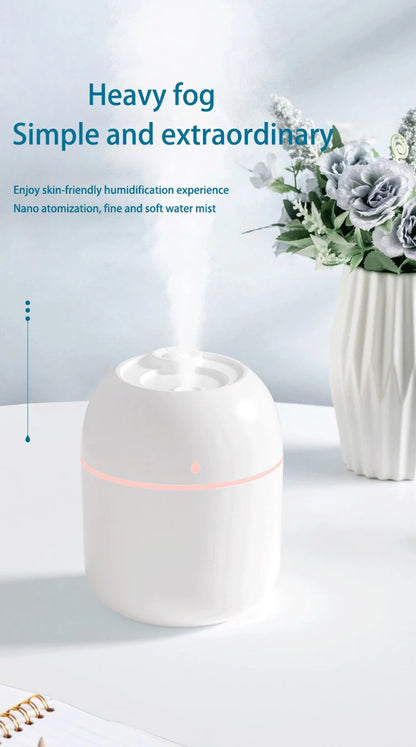 Hot Sell Usb Car Mini Aromatherapy Silent Humidifier Led Mini Humidifier Desktop Air Humidifier