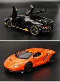 1:32 Lamborghinis LP770 LP750 Car Alloy Sports Car Model Diecast Sound Super Racing Lifting Tail Hot Car Wheel For Children Gift