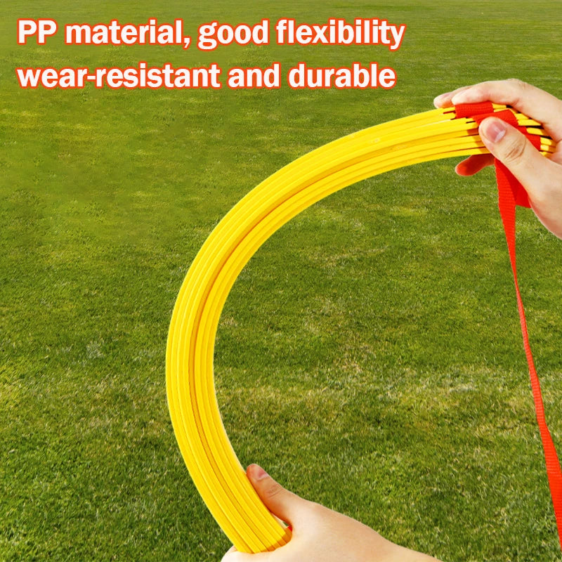 Agility Ladder Nylon Straps Soccer Football Speed ​​Training Ladder Equipment Sports Fitness Running Warm-Up Training Ladder Tool