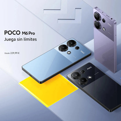 Xiaomi POCO M6 Pro 4G 8GB/256GB 12/512GB NFC EU Charger Global Version mobile phone