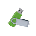 Unidad flash USB de 32 GB, 16 GB, de metal, giratoria, portátil, de 64 a 128 GB, con USB 2.0