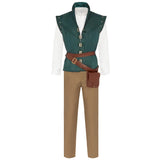 Movie Rapunzel Cosplay Costume Tangled The Series Flynn Rider Cosplay Suits Rapunzel Dress Halloween For Adult Women Men Party