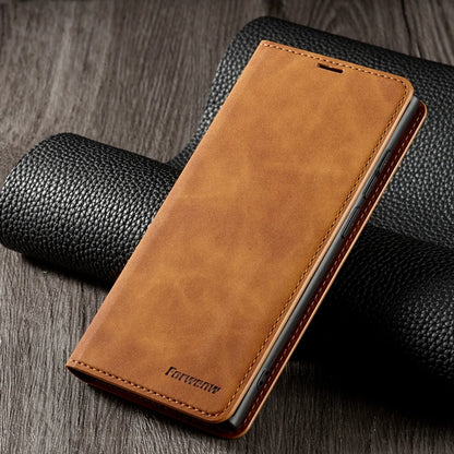Wallet Magnetic Flip Card Slot Leather Case For Samsung Galaxy S24 Ultra S23 Plus S22 S21 S20FE A05s A14 A15 A34 A35 A53 A54 A55