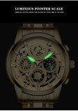 BINBOND Luxury Fashion Casual Quartz Men Watch Stainless Steel Strap Luxury Dial Luminous 30M Waterproof Business Men Wristwatch