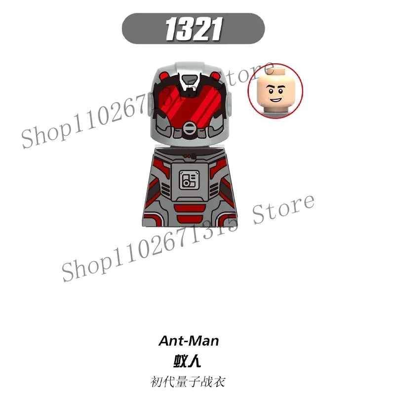 Marvel Avengers Superhero Building Blocks Iron Man Doctor Strange Hulk Thanos Spider-Man Venom Hawkeye Bricks Toys