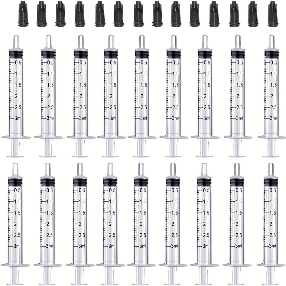 Jeringa de 3 ml con tapón (20 uds.)