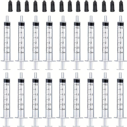 3ml syringe with cap (20 pcs)