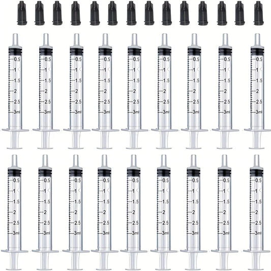 3ml syringe with cap (20 pcs)