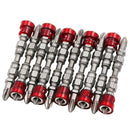 1/2/3Pcs 48mm S2 Alloy PH2 Phillips Magnetic Screwdriver Bits 1/4 Inch Hex Shank Drywall Screwdriver Hand Electric Screw Tool