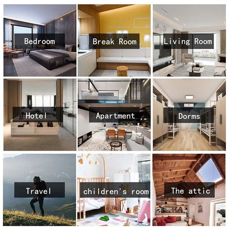 1/2/3M Portable Blackout Curtain Blind Window Thermal Insulated Kitchen Curtains Stick On DIY Non-perforated Temporary Curtain