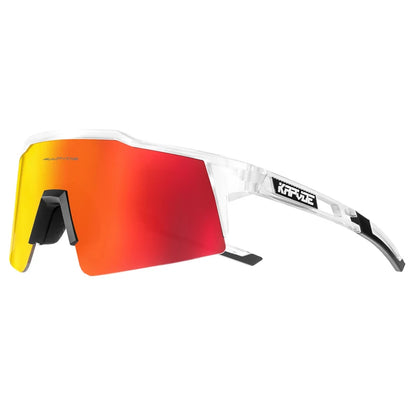 Polarized Cycling Glasses 4 Lens 2025 Men Women Sport Fishing Running Sunglasses Road Mountain Bike Goggles MTB Bicycle Eyewear