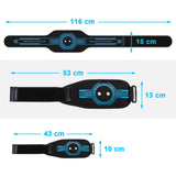 EMS Belt Massage Set Abdominal Fitness Device Intelligent Belt Full Body Muscle Stimulation Trainer USB Charging Version