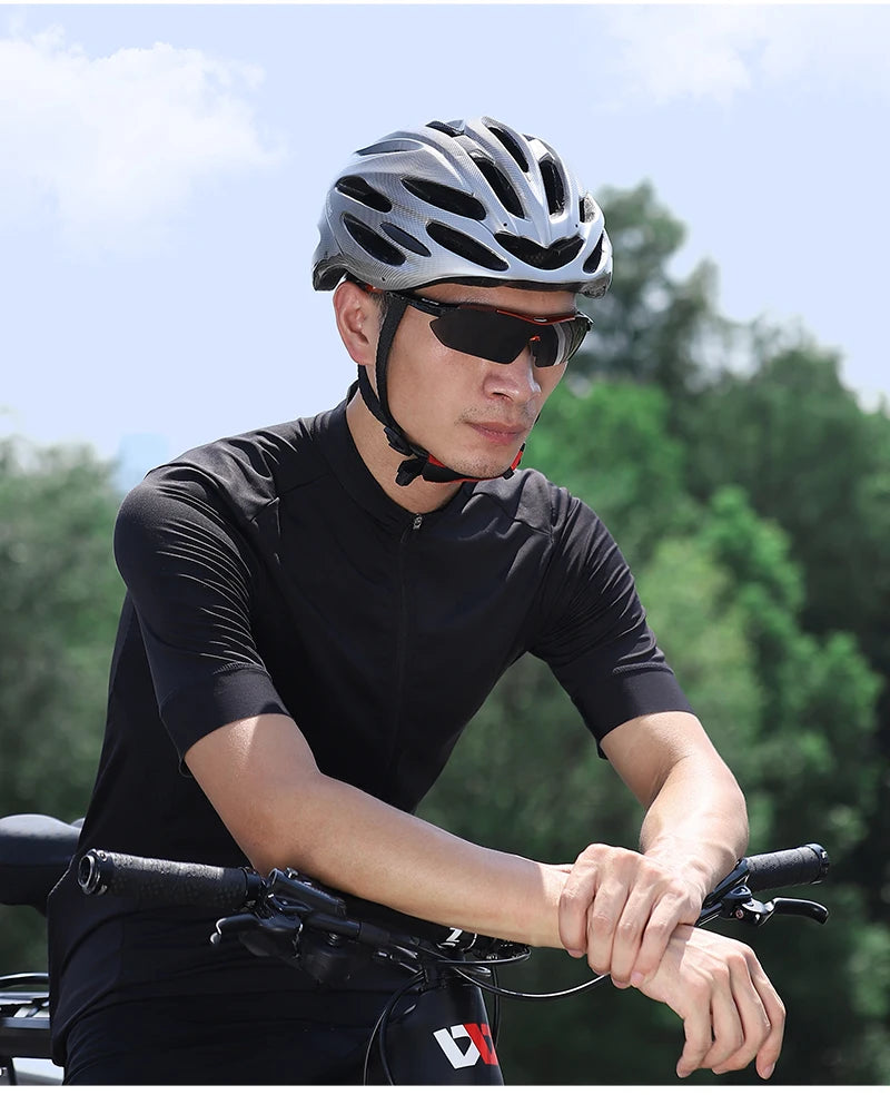 WEST BIKING Cycling Polarized Glasses Bike Outdoor Sports Sunglasses MTB PC Goggles Eyewear 5 Lens Bicycle Accessories