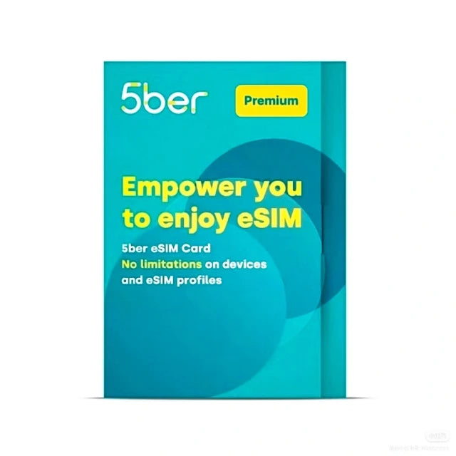 5ber ESIM Mobile Memory Card Advanced Edition