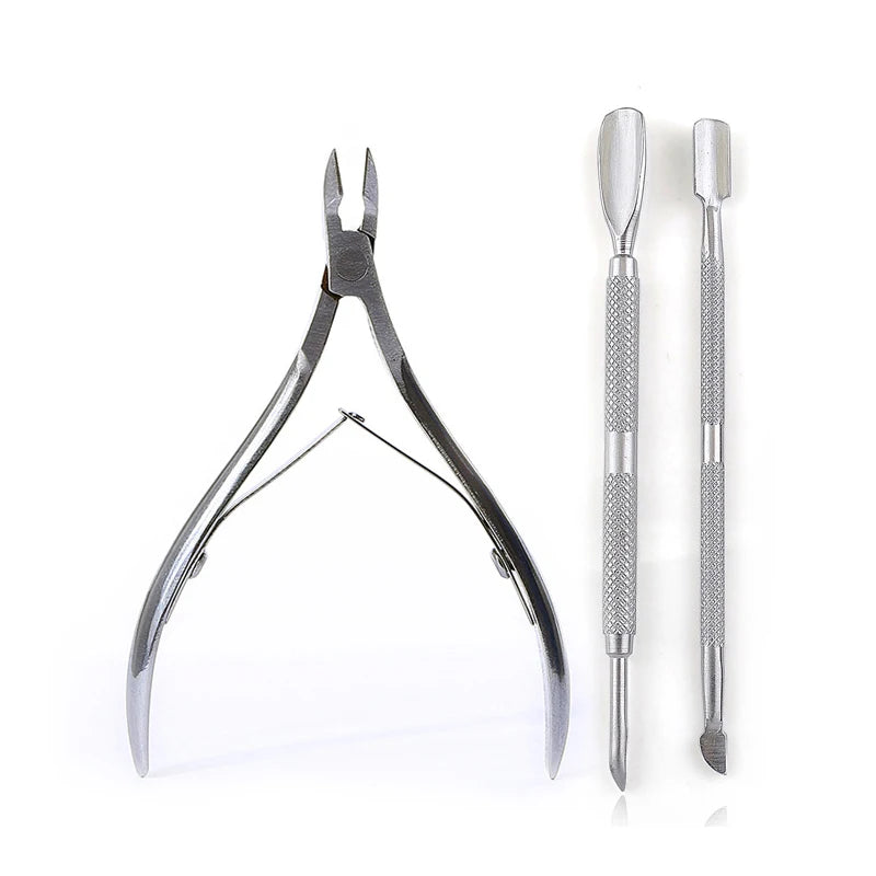 Nail Manicure Scissors Cuticle Cutter Nails Cuticle Nippers Dead Skin Remover Pedicure Stainless Steel Cutters Tools