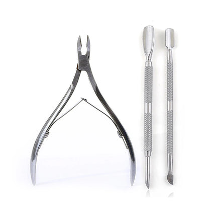 Nail Manicure Scissors Cuticle Cutter Nails Cuticle Nippers Dead Skin Remover Pedicure Stainless Steel Cutters Tools