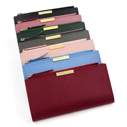 2024 Fashion Wallet Women's Purse Wallet Card Holder Female Clutch Long Purse Multi-card Holder Luxury Designer Lady Coin Purses