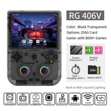 ANBERNIC RG406V Retro Handheld Game Console 4" IPS Multi-touch Screen Android 3D Hall Joystick 5500mAh Video Player 1080p DP Out