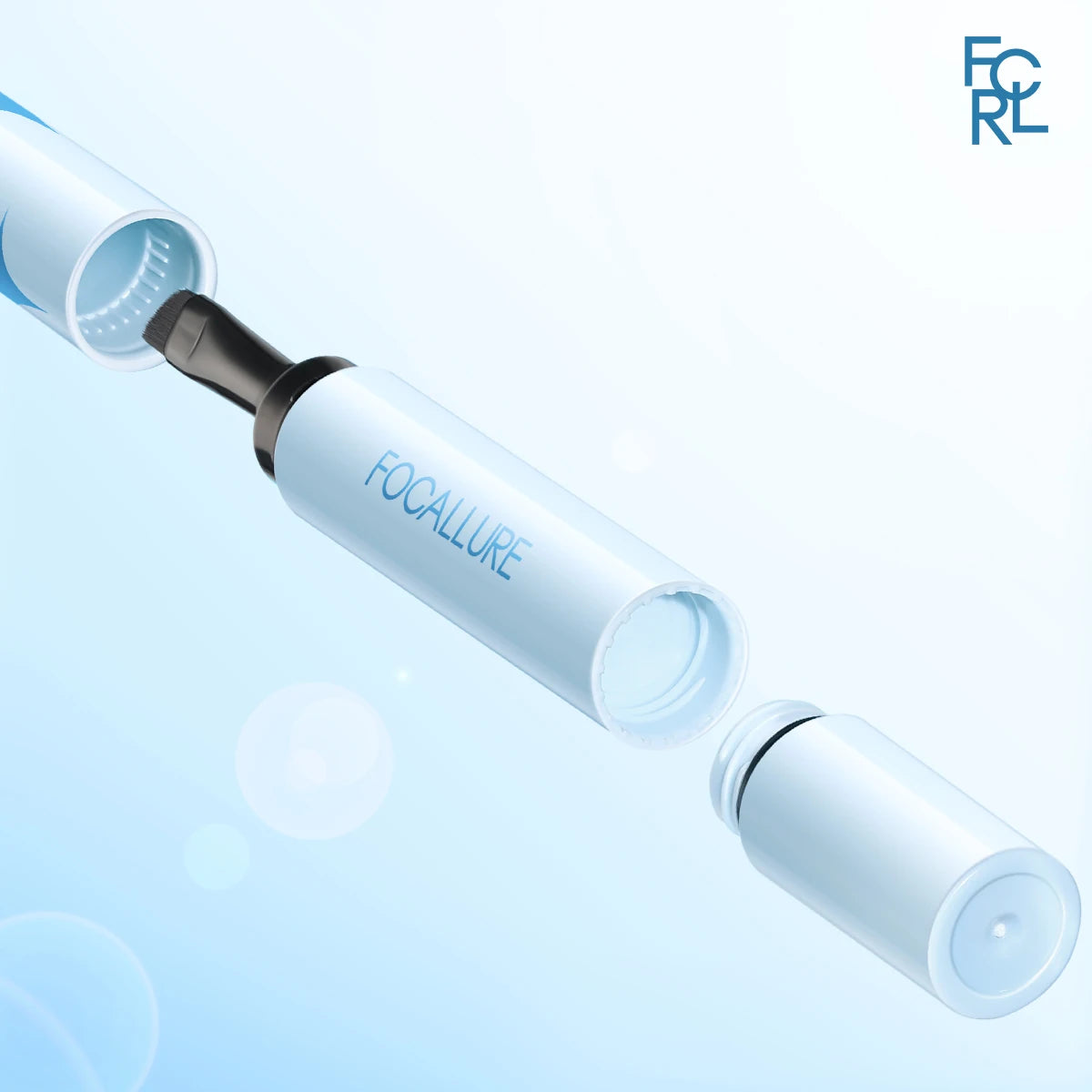 FOCALLURE 3D Eyebrow Gel Cream 2 In 1 Eyeliner Pencil 3 Colors Waterproof Long-lasting Eyebrow Pomade Enhancers Makeup Cosmetics