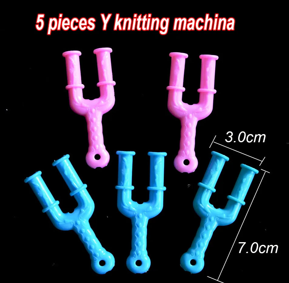 Tear bandas de borracha pulseira tecido laço, DIY tricô brinquedos presente, novo