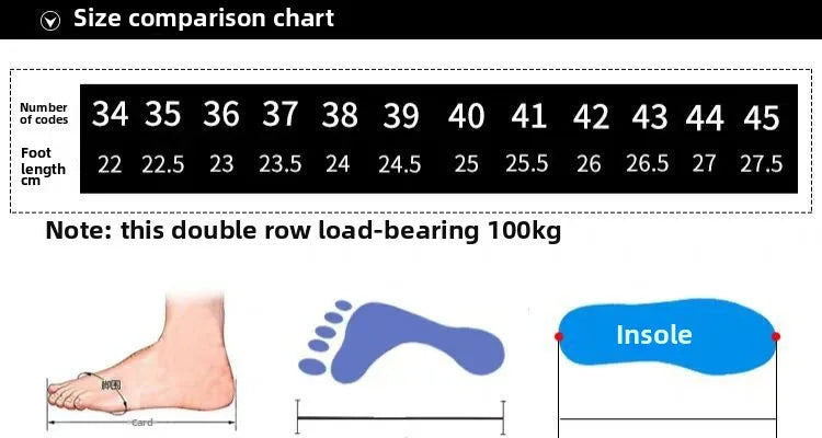 Adult Double-Row Roller Skates, Men's and Women's Flashing Four-Wheel Skates, Fancy Rink Professional Adult Skates
