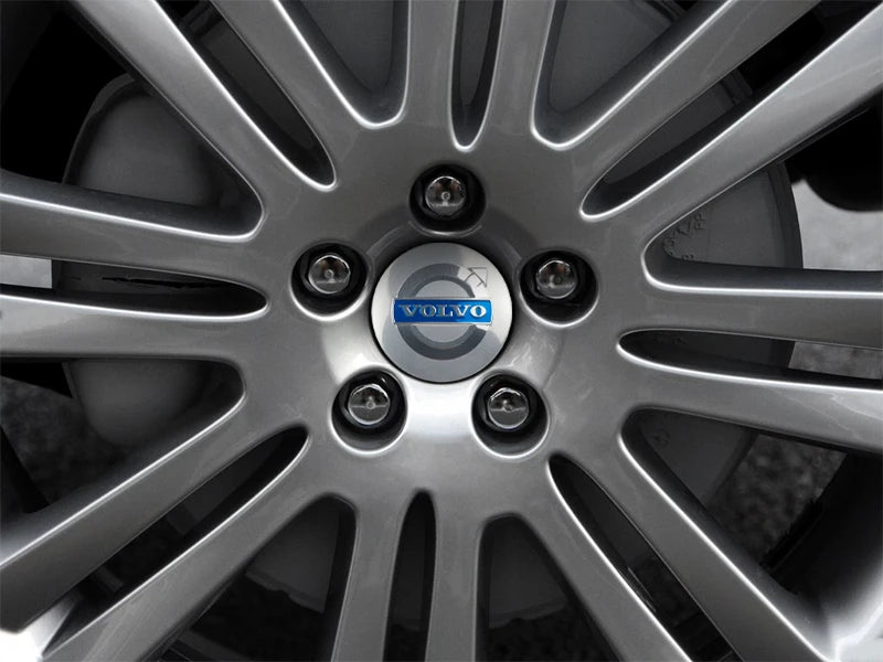 Car Hub Cap Decal Car Rim Cover Center Trim Accessory for Volvo V40 V50 S40 S80 XC60 S60 XC40 C40 V90 XC60 S90 S60L V60 XC90 S60