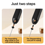 Electric Coffee Milk Foaming Mixer Coffee Creamer Whisk Handheld Egg Beater Froth Mixer Kitchen Automatic Kitchen Whisk Tools